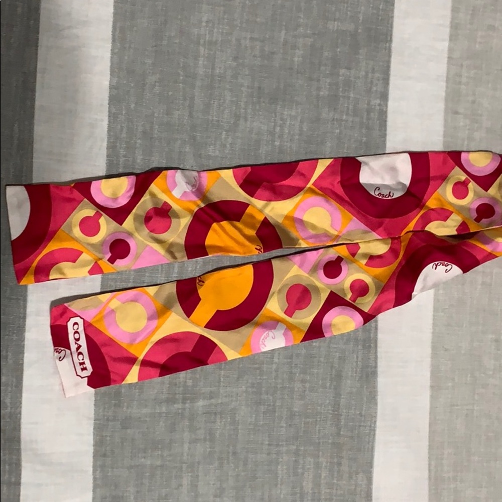 Coach Ponytail Scarf